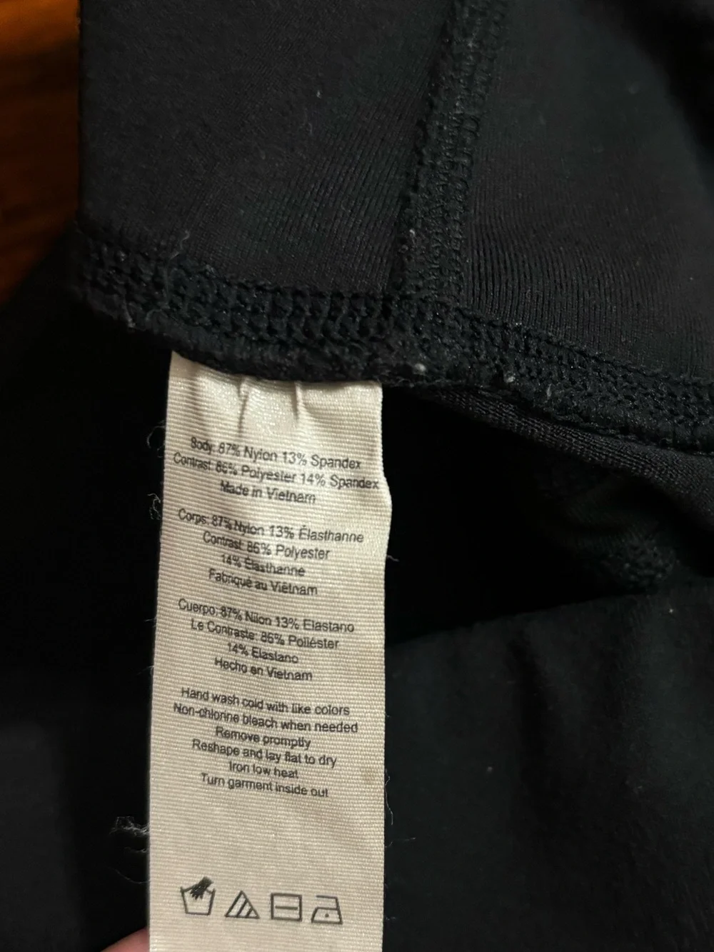 ALO Yoga Continuity Capri Black Mesh Crop Leggings High-Waisted Sheer Panels